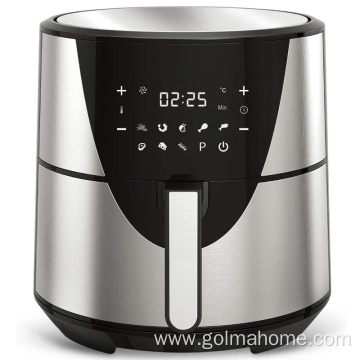 Square commercial digital electric deep fryers air fryer